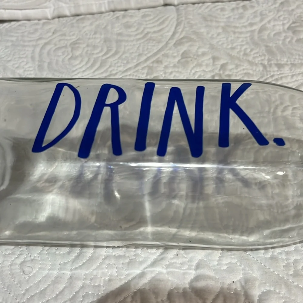 Rae Dunn GULP DRINK SIP bail & trigger bottles‎